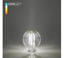 Лампа светодиодная филаментная Elektrostandard E14 8W 6500K прозрачная BLE1447 a060525