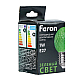 Лампа светодиодная Feron E27 1W зеленая LB-385 52163