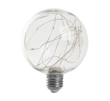 Лампа светодиодная Feron E27 3W 2700K прозрачная LB-382 41677