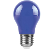 Лампа светодиодная Feron E27 3W синяя LB-375 25923