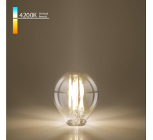 Лампа светодиодная филаментная Elektrostandard E14 8W 4200K прозрачная BLE1446 a060524