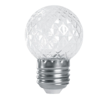 Лампа-строб светодиодная Feron E27 1W 6400K прозрачная LB-377 38220
