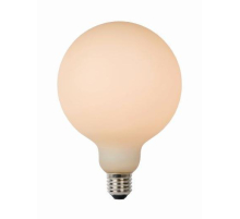 Лампа светодиодная диммируемая Lucide E27 8W 2700K опал 49067/08/61