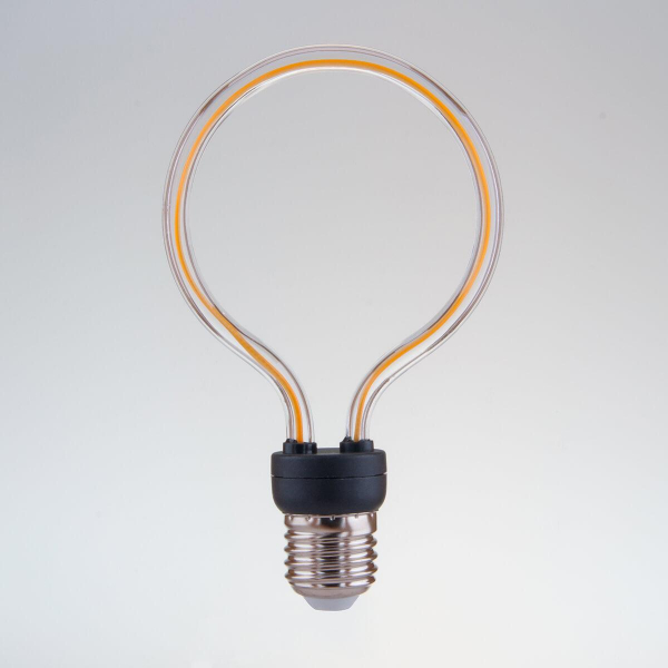 Лампа светодиодная филаментная Elektrostandard E27 4W 2400K прозрачная BL150 a043991 Лампа светодиодная филаментная Elektrostandard E27 4W 2400K прозрачная BL150 a043991