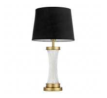 Настольная лампа Lumina Deco La Villanova LDT 302 MD+BK