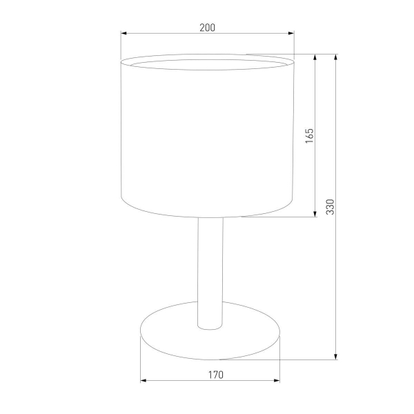 Настольная лампа TK Lighting 5217 Deva White Настольная лампа TK Lighting 5217 Deva White