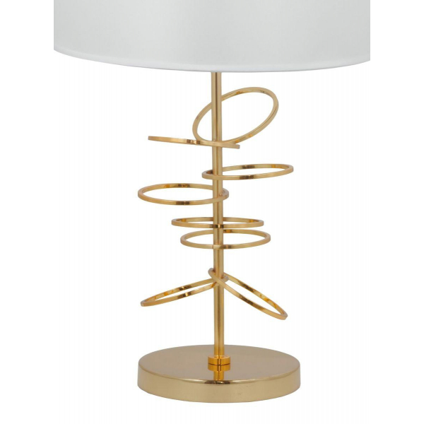 Настольная лампа Lumina Deco Molari LDT 5530 F.GD+WT