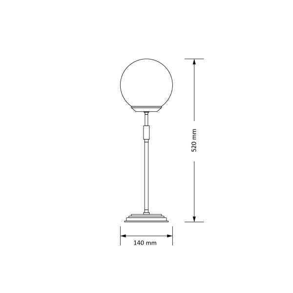 Настольный светильник KUTEK MOOD Ultimo ULT-LN-1(T) Настольный светильник KUTEK MOOD Ultimo ULT-LN-1(T)