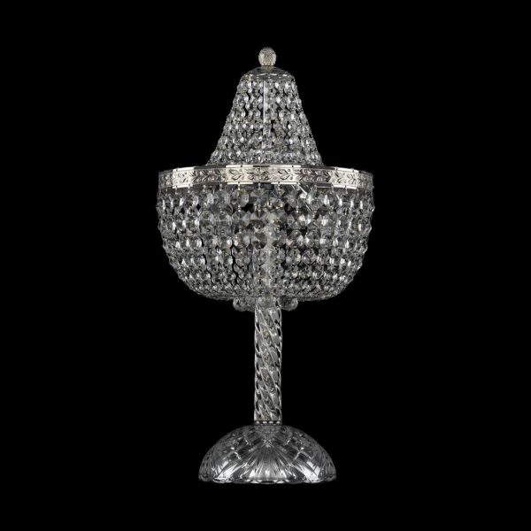 Настольная лампа Bohemia Ivele 19281L4/H/25IV Ni Настольная лампа Bohemia Ivele 19281L4/H/25IV Ni
