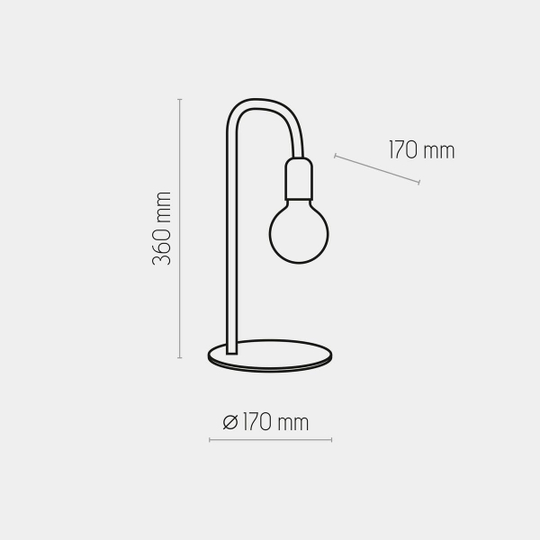 Настольная лампа TK Lighting 3023 Retro Настольная лампа TK Lighting 3023 Retro