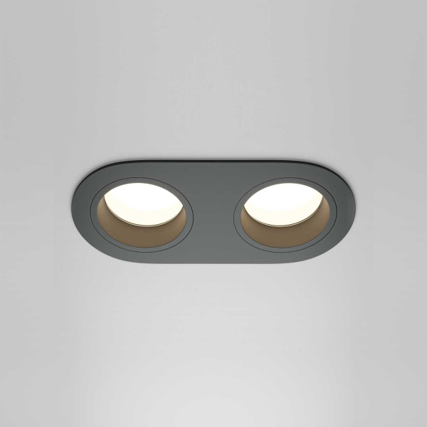 Встраиваемый светильник Maytoni Technical DL126-02-GU10-B