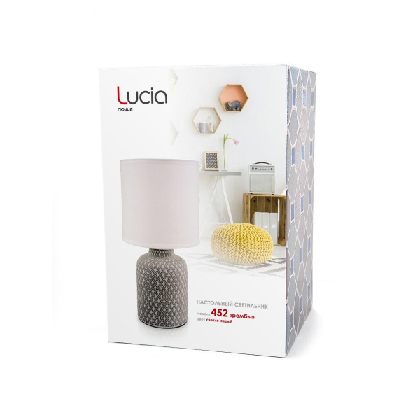 Настольная лампа Lucia Ромбы 452 4606400512127 Настольная лампа Lucia Ромбы 452 4606400512127