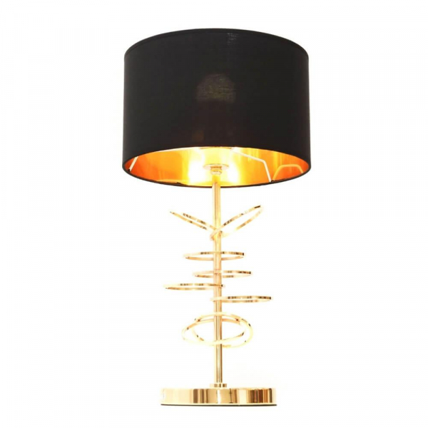 Настольная лампа Lumina Deco Milari LDT 5530 F.GD+BK Настольная лампа Lumina Deco Milari LDT 5530 F.GD+BK