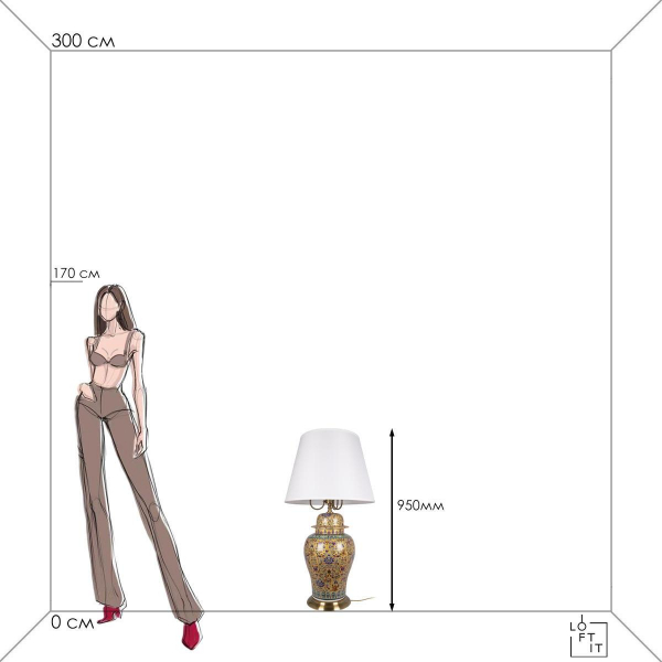 Настольная лампа Loft IT Sense 10268T Настольная лампа Loft IT Sense 10268T