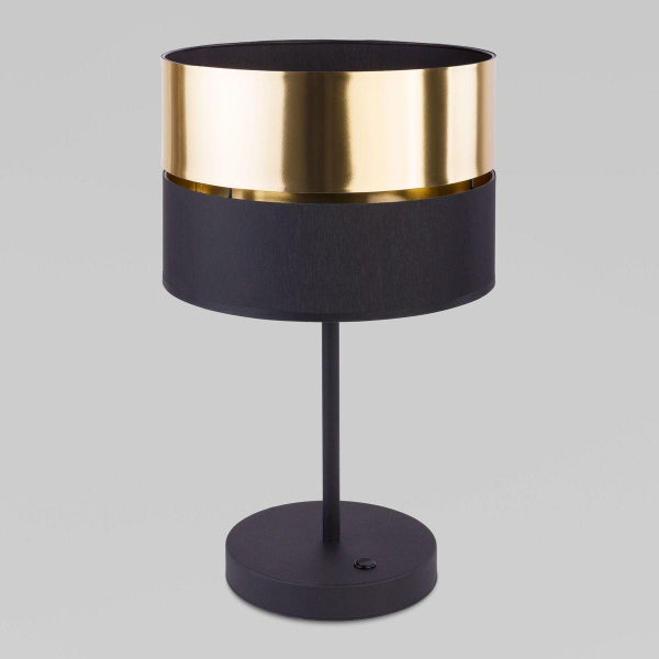 Настольная лампа TK Lighting 5467 Hilton Black Gold Настольная лампа TK Lighting 5467 Hilton Black Gold