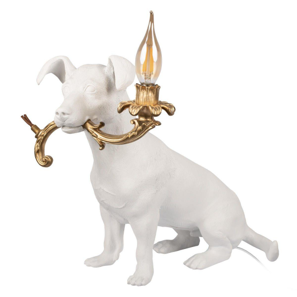 Настольная лампа Loft IT Dog 10312 White Настольная лампа Loft IT Dog 10312 White