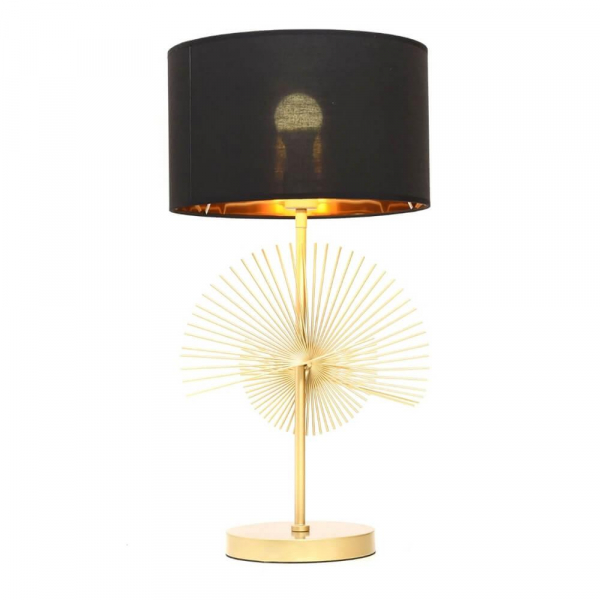 Настольная лампа Lumina Deco Fonti LDT 5534 GD+BK Настольная лампа Lumina Deco Fonti LDT 5534 GD+BK