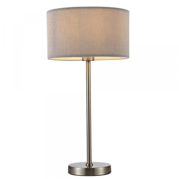 Настольная лампа Arte Lamp Mallorca A1021LT-1SS Настольная лампа Arte Lamp Mallorca A1021LT-1SS