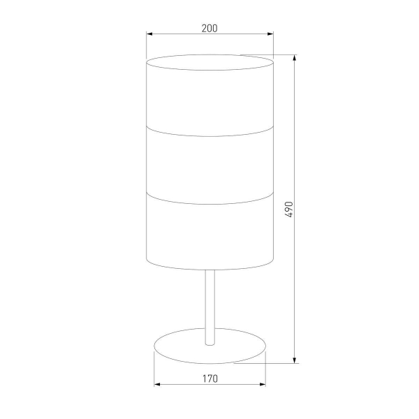 Настольная лампа TK Lighting 5059 Bogart White Настольная лампа TK Lighting 5059 Bogart White