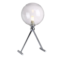 Настольная лампа Crystal Lux Fabricio LG1 Chrome/Transparente