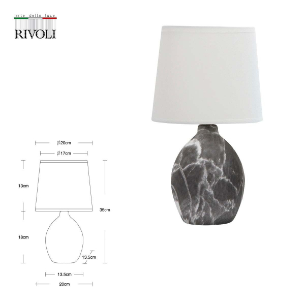 Настольная лампа Rivoli Chimera 7072-501 Б0057273 Настольная лампа Rivoli Chimera 7072-501 Б0057273