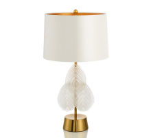 Настольная лампа Gerhort G32139/1T BRS+CL WT