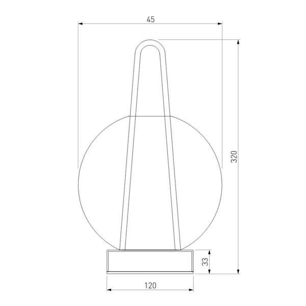 Настольная лампа Eurosvet Frasco 80507/1 латунь