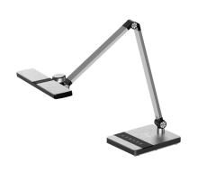 Настольная светодиодная лампа Uniel ULM-D110 15W/3000-6500K/DIM Silver UL-00011289