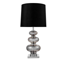 Настольная лампа Lumina Deco Briston LDT 303 CHR+BK