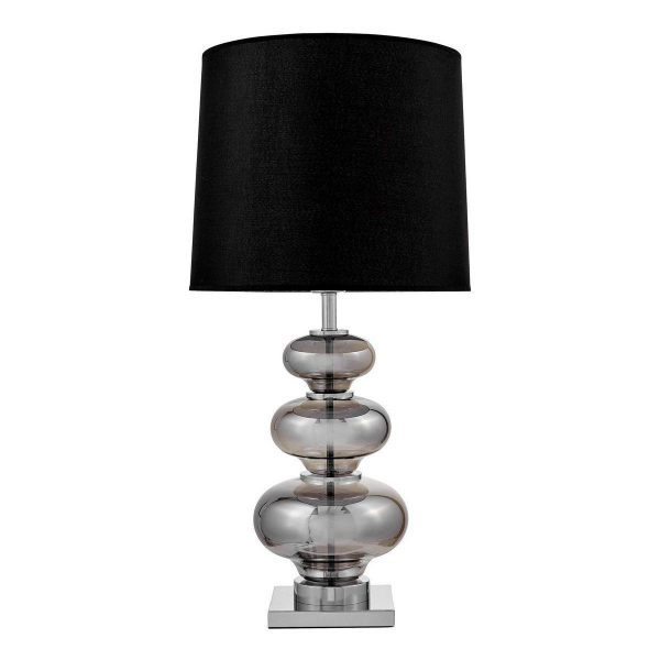 Настольная лампа Lumina Deco Briston LDT 303 CHR+BK Настольная лампа Lumina Deco Briston LDT 303 CHR+BK