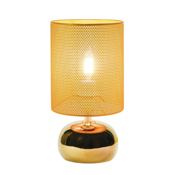 Настольная лампа Uniel UML-B307 E14 Gold/Copper UL-00012424 Настольная лампа Uniel UML-B307 E14 Gold/Copper UL-00012424