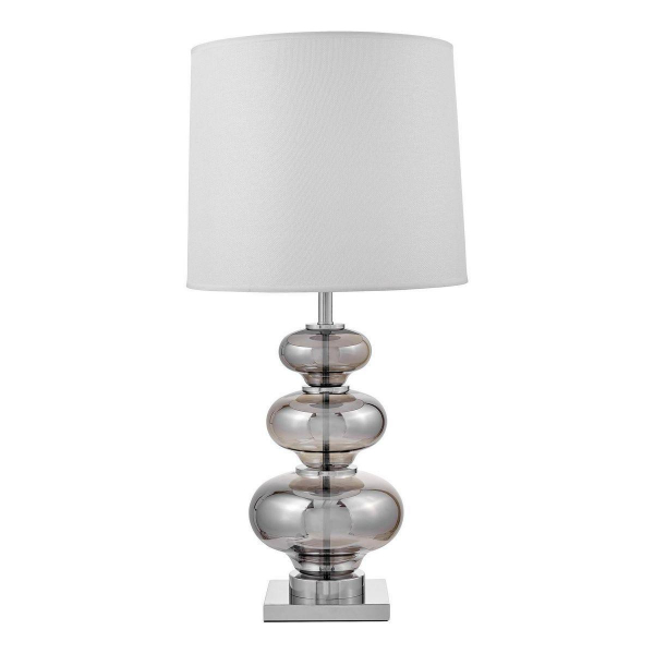 Настольная лампа Lumina Deco Briston LDT 303 CHR+WT Настольная лампа Lumina Deco Briston LDT 303 CHR+WT