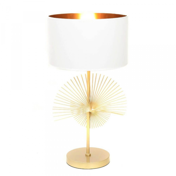 Настольная лампа Lumina Deco Fonti LDT 5534 GD+WT Настольная лампа Lumina Deco Fonti LDT 5534 GD+WT