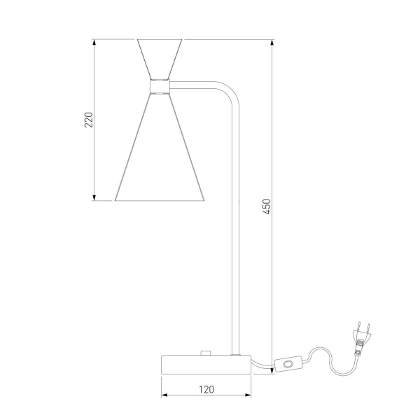 Настольная лампа Bogates Glustin 01109/1 Настольная лампа Bogates Glustin 01109/1