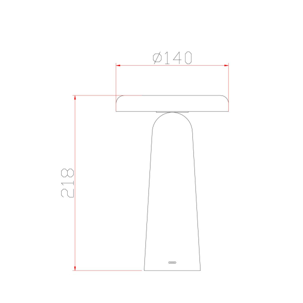 Настольная аккумуляторная лампа Freya LED Mushroom FR6109TL-L4W