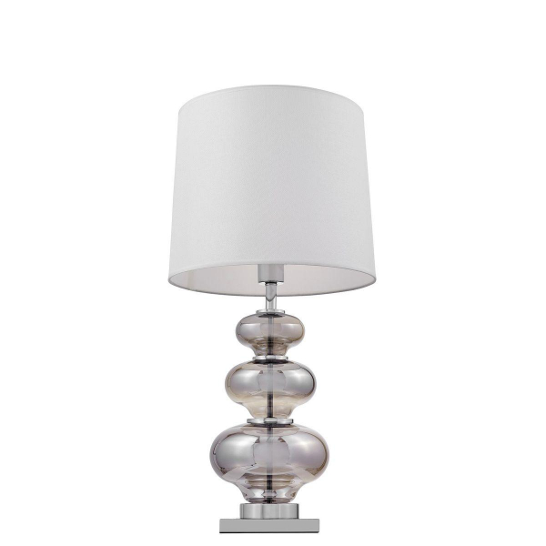 Настольная лампа Lumina Deco Briston LDT 303 CHR+WT Настольная лампа Lumina Deco Briston LDT 303 CHR+WT