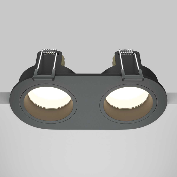 Встраиваемый светильник Maytoni Technical DL126-02-GU10-B