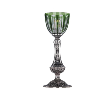 Настольная лампа Bohemia Ivele 71100L/15 NB P1 Clear-Green/H-1H