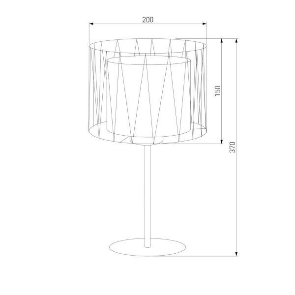 Настольная лампа TK Lighting 2898 Harmony Black Настольная лампа TK Lighting 2898 Harmony Black