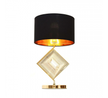 Настольная лампа Lumina Deco Fabi LDT 5529 F.GD+BK