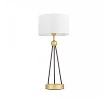 Настольная лампа Lumina Deco Belforte LDT 5527 GD+WT