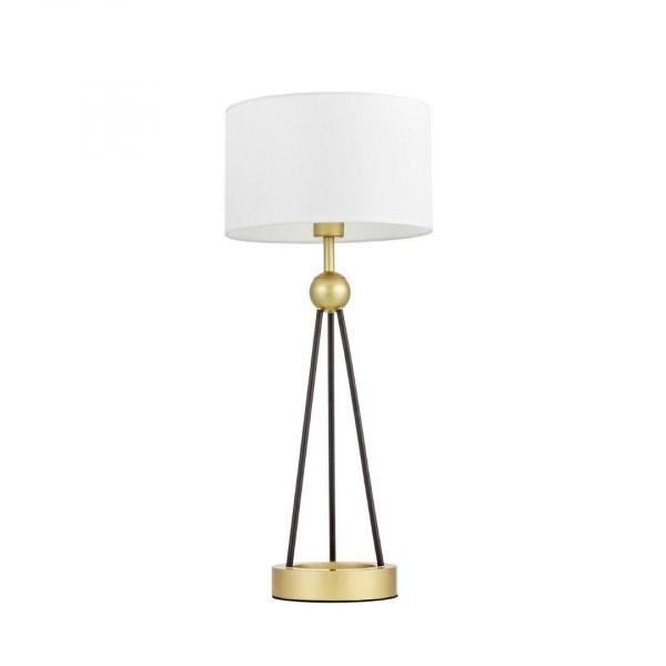 Настольная лампа Lumina Deco Belforte LDT 5527 GD+WT Настольная лампа Lumina Deco Belforte LDT 5527 GD+WT