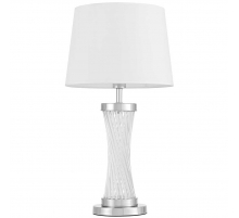 Настольная лампа Lumina Deco Villanova LDT 302 CHR+WT