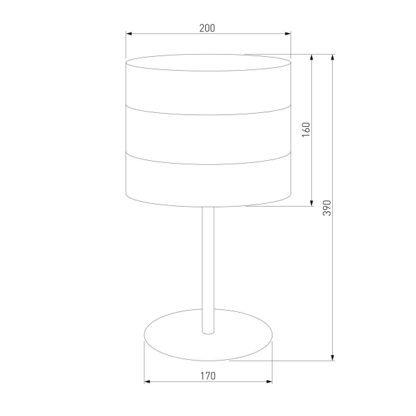 Настольная лампа TK Lighting 5056 Tago White Настольная лампа TK Lighting 5056 Tago White