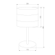 Настольная лампа TK Lighting 5056 Tago White