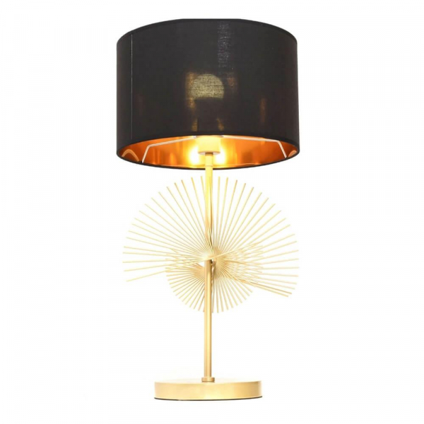 Настольная лампа Lumina Deco Fonti LDT 5534 GD+BK Настольная лампа Lumina Deco Fonti LDT 5534 GD+BK