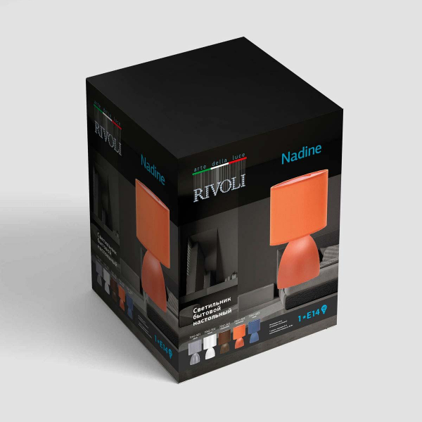 Настольная лампа Rivoli Nadine 7047-502 Б0057257 Настольная лампа Rivoli Nadine 7047-502 Б0057257