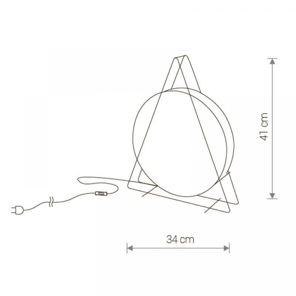 Настольная лампа Nowodvorski Wheel 9032 Настольная лампа Nowodvorski Wheel 9032