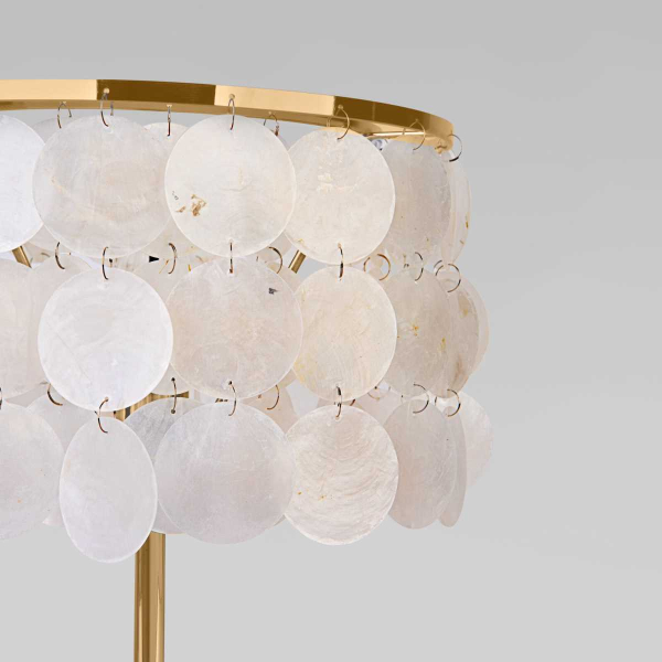 Настольная лампа Eurosvet Sandra 208101 латунь/перламутр a071168