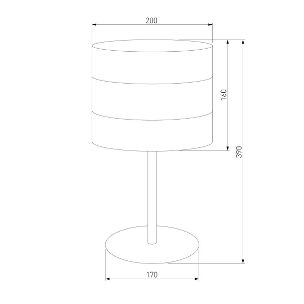 Настольная лампа TK Lighting 5056 Tago White Настольная лампа TK Lighting 5056 Tago White